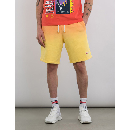 Franklin Marshall Ανδρικό σορτς Dip Dyed Cotton Fleece
